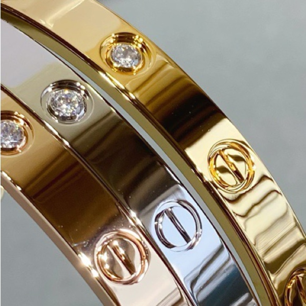 🌟New Gold Plated Stainless Steel Love Bracelet Bangle With Screwdriver - Picture 9 of 12